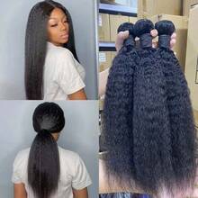 BINF Valentine's Limited Wig Kinky Yaki Straight Hair Jerry Curly Bundle Human Hair Weave Extension Double Weft Spring Renewal Wig Kinky Yaki Straight Curly Wave Human Hair Bundle 18A 100% Virgin Human Hair Unprocessed Hair Extension Romantic Confession Wig 28"30 Kinky Straight Hair Bundles Virgin Human Hair Weave Bundles 1 PC Brazilian Yaki Natural Hair Extensions Thick End Spring Outing Exclusive Wig  28"30"Kinky Straight Hair Bundles Virgin Human Hair Weave Bundles Valentine's Sweet Wig 1PC Brazilian Yaki Natural Hair Extensions Thick End 30 Inch Peruvian Hair Kinky Yaki Straight 1 Bundle Spring Blooming Wig Brazilian Raw Hair Weave Extension 100% Human Hair Bundles For Women Couple-Matched Wig 8-30 Inch Kinky Straight Brazilian Human Hair Weave Bundles Early Spring Limited Wig 1 PC Raw Human Hair Bundles Virgin Hair Extensions Kinky Yaki Straight Human Hair Bundle Sweet First-Love Style 100% Virgin Unprocessed Jerry Curly Human Hair Extension Gentle Spring Vibe Top Quality Double Weft 2 - Kinky Straight Bundles - View 1