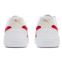 Unisex Puma Shuffle Casual Sneakers, Lightweight & Comfortable, 309668-31 - Puma White-red-gold - View 5