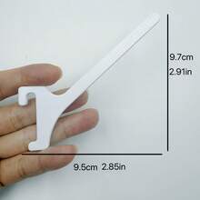 10pcs Large Spool Hooks, Multi-Function Hooks, Spool Holders, Spool Storage Racks, Suitable For Large Spools, Fit For Minimalist Storage, Applicable For Workbench, Improve Storage Efficiency - Multicolor - View 2