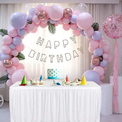 1pc Multi-Color TUTU Double-Layer Tulle Table Skirt For Wedding, Birthday Party, Celebration, Outdoor Event