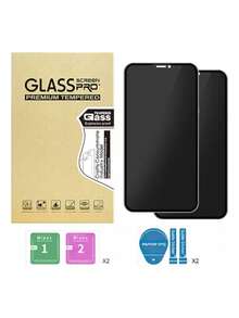 DTI 2 Piezas Mica Privacidad Cristal Templado 9d Para iPhone - IPHONE 16 PLUS - Ver 9