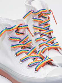 3D Blue and Purple Rainbow