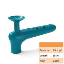 3 paquetes de protectores de manija de puerta de silicona suave - ajuste universal, antideslizante y multicolor (azul/gris/amarillo) para bebés, diseño elástico que se desliza fácilmente sin rayar las paredes - Multicolor - Ver 18