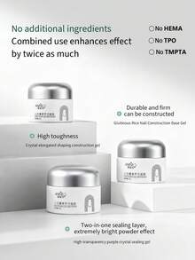 annies 20g EU Standard 3 Does Not Include The Addition Of Canned Bottom Adhesive, Sealing Layer Gel, Functional Adhesive Drill, Extended Construction Nail Polish Adhesive Nails - Multicolor - View 3
