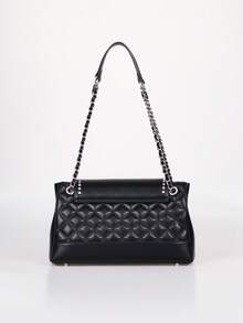 2026 New Fashion Luxury Women's Chain Bag, High-Quality Quilted Embroidered Rivet Shoulder Bag, Niche Design Heavy Metal Owl Shape Large Capacity Commuter Crossbody Bag - Multicolor - View 9