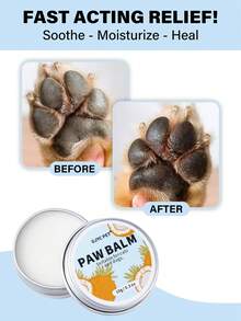 GJYC PET Naturalny balsam do pielęgnacji łap i nosa – szybko łagodzi suchą skórę, dostępny w wielu zapachach i rozmiarach, działa ochronnie i leczniczo - Wielokolorowe - Zobacz 21