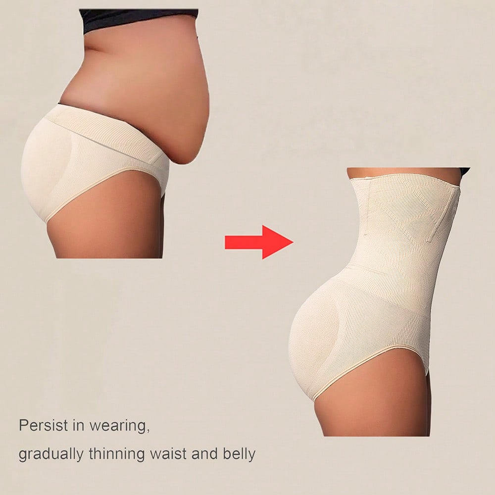 Pieza de bragas moldeadoras de cintura alta sin costuras, control de abdomen, entrenador de cintura, shorts moldeadores de Body, ropa interior para mu