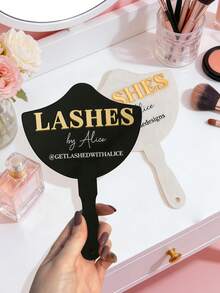 Gương trang trí dành cho kỹ thuật viên nối mi cá nhân hóa, Gương cầm tay 3D tùy chỉnh dùng cho mạng xã hội, Miếng đệm massage mặt cho nối mi, Trang trí phòng nối mi cá nhân hóa, Phụ kiện dành cho kỹ thuật viên nối mi tùy chỉnh, Trang trí salon làm đẹp cá nhân hóa, Phụ kiện mạng xã hội cá nhân hóa, Phụ kiện chụp ảnh tùy chỉnh, Phụ kiện dành cho kỹ thuật viên làm lông mày tùy chỉnh, Biển hiệu salon tùy chỉnh, Gương logo tùy chỉnh, Quà tặng cá nhân hóa, Dành cho gia đình - Nhiều màu - Xem 4