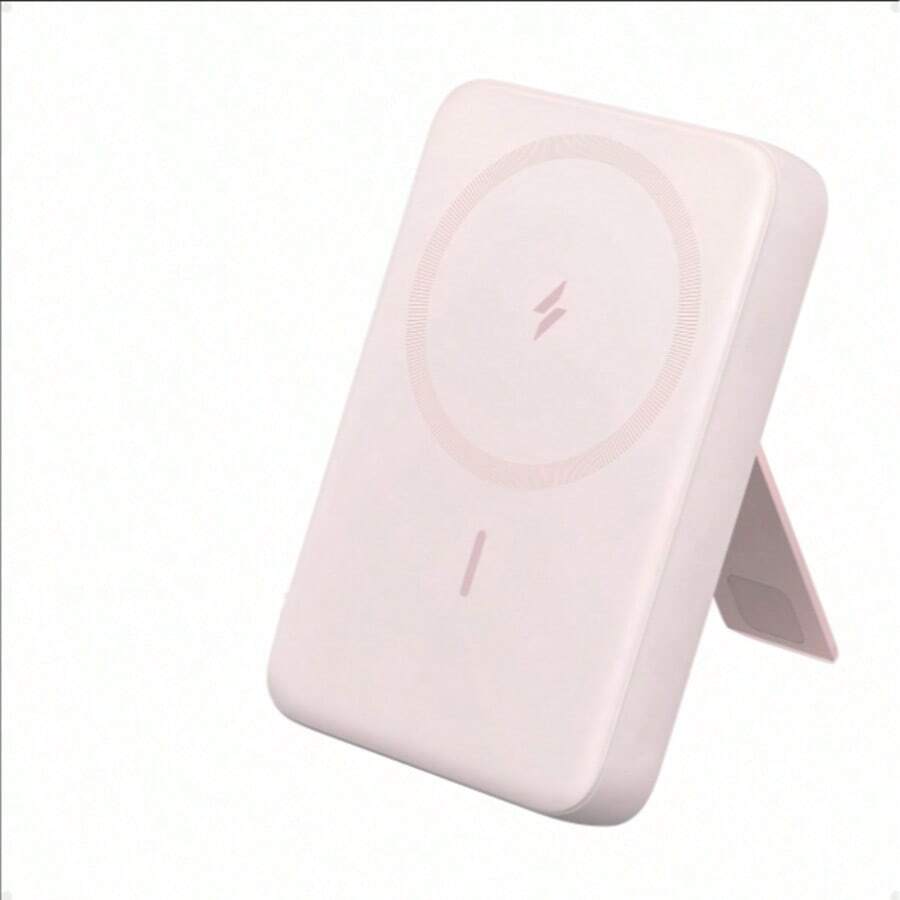 XBJ 2025 New Improved Magnetic Wireless Power Bank, Portable Mini Power Bank For Charging Mobile Phones, 3-In-1 Charger With 5000 MAh, Suitable For Travel And Outdoor Gaming, Ensures That Phone Power Remains Sufficient Throughout The Day, The Perfect Gift Choice For The Holidays. - 2026磁吸無線行動電源 - 查看 1