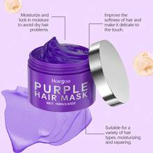 100g,Keratin Hair Mask, Deeply Moisturizes And Nourishes Hair, Repairs Dry And Frizzy Hair, Makes Hair Smooth And Shiny, And Provides Volumizing Care. It Is A Daily Hair Care Mask For Easy Styling - 角蛋白 - 查看 4