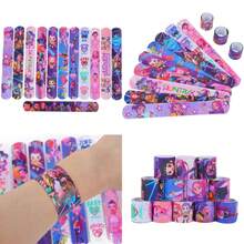 12pcs K-Pop Girl Group Theme Party Photo Props Paper Masks, K-Pop Girl Group Party Costume Fun Half Face Masks, Anime Cartoon Character Gifts, Holiday Gifts For Fans And Friends, New Year Gifts - Multicolor - View 8