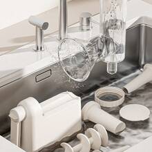 Manual Sausage Stuffing Machine With 3 Filling Nozzles Sausage Syringe Suitable For Family Gatherings And Barbecues - Multicolor - View 9