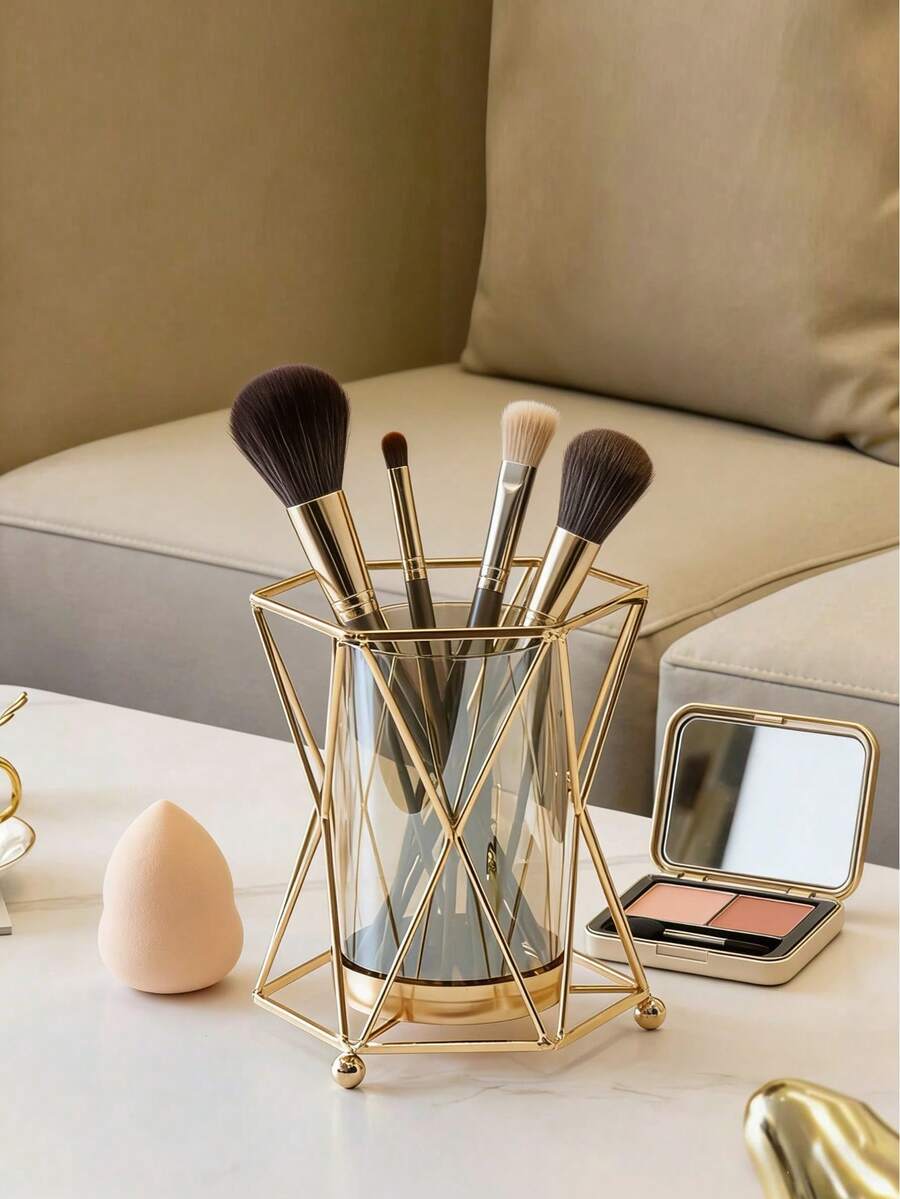 1 Giá đỡ bút bằng sắt hình kim cương - Giá đỡ cọ trang điểm thanh lịch, phù hợp với thiết kế trang trí sáng tạo, lý tưởng cho các bạn gái, sinh viên và phụ nữ. Tuyệt vời để sử dụng trong kỳ nghỉ, bãi biển, phòng tắm và phòng ngủ. Dung tích lớn, món quà hoàn hảo cho phụ nữ, lựa chọn tuyệt vời cho Ngày Valentine và ý tưởng quà tặng sáng tạo dành cho phái nữ. - Nhiều màu - Xem 1