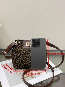 时尚通勤包，奢华女士手提包，优雅单肩/手提多功能工作包 - 棕色 - 查看 9