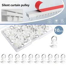 1 Set - Upgraded Wide Self-Adhesive Curtain Track, No Drill Curtain Rod, Ceiling Curtain Track, Curtain Rod, Ceiling Installation, Stick-On Curtain Rod, For Windows, Cabinets, Bathroom Shower Curtains - Widened and Thickened Upgraded Version - View 14