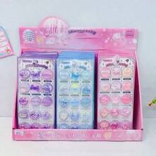 可爱纯色 3D 立体浮雕贴纸 - 浅色设计，适合装饰手机壳和笔记本，是 DIY 项目、制作趣味贴纸、装饰日记本和计划本的理想之选，3D 立体浮雕贴纸、日记贴纸、装饰贴纸和文具贴纸。 - 粉紅色星球 - 查看 5