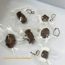 1个/3个装小鼻子吊坠，薯条造型，可挤压并缓慢回弹，缓解压力，触感超柔软，牛奶糖、菠萝小猪、星星等多种造型，趣味十足，生日礼物、圣诞礼物、万圣节礼物、复活节礼物，完美礼物之选。 - 彩色 - 查看 8