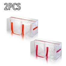 Large Pink Moving Bag - Durable Fabric Storage Bag With Side Handles And Label Pocket - 7 Styles Available - Suitable For Clothes Organization, Dorm, Travel And Moving Supplies, Under Bed Storage - Multicolor - View 20