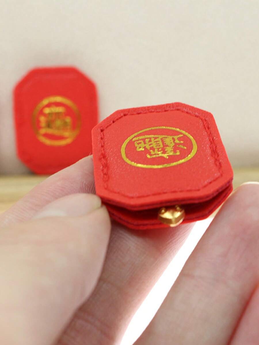 Fengshui Lucky Turtle Wallet Charm Money-Biting Turtle Ornaments Decor For Longevity Protection & Financial Stability - Multicolor - View 1