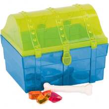 Battat – Juego de Buceo para niños – Juguetes de Agua y Piscina – Cofre del Tesoro Pirata – Juguetes de Playa de Verano – 8 años + – Pirate Diving Set,40992213 - Gris - Ver 6