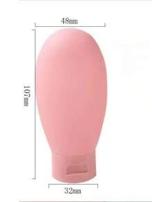 3pcs/Set 60ml Leak-Proof Refillable Travel Bottles, Suitable For Travel Use - Mixed - View 2