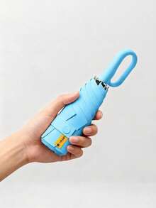 1pc Mini Folding Umbrella, Pocket-Sized Waterproof Portable Travel Umbrella, Sun Umbrella, Women's Sunscreen UV Protection Umbrella, 2-In-1 Mini Six-Fold Super Lightweight Portable Umbrella, Mini Travel Umbrella, Sunny And Rainy Dual-Use Portable Umbrella, Windproof, 99% UV Protection, Unisex, Sturdy Structure, Sunscreen And Rainproof, Windproof Umbrella, Women's Umbrella, Umbrella, Folding Umbrella - Multicolor - View 20