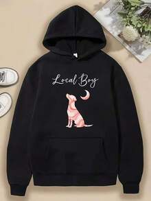 Men-S And Unisex Plus Size ALASKA Graphic Hoodie  Christmas 3D Printed, Breathable Comfortable, Casual Longeeve Sweatshirt With Pocket, Hooded Collar,Ight Stretch FabricY2K-W-Hoodie - 黑色 4 - 查看 8