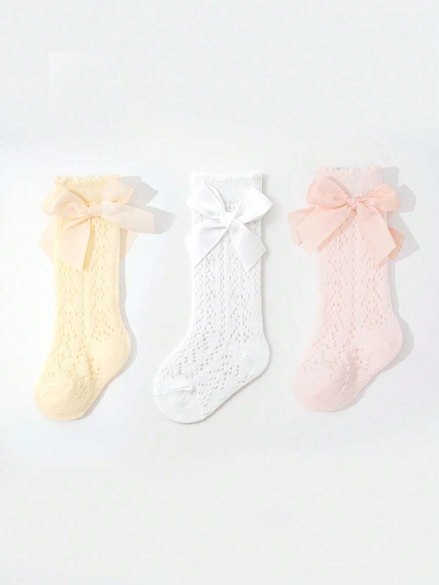 3 đôi tất bắp chân, tất nơ, tất trắng, tất học sinh, tất đa năng, tất đi học, tất công chúa, tất bốn mùa, tất lưới, tất lấp lánh, tất bắp chân dệt kim - Nhiều màu - Xem 1