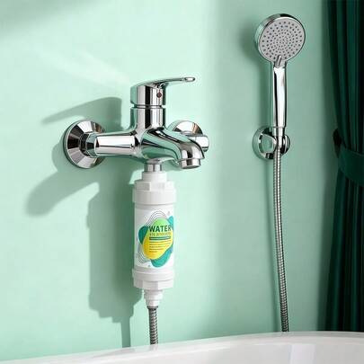 Filtro de ducha, prefiltro de calentador de agua doméstico, cartucho de repuesto universal para purificador de agua de grifo de baño