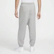 Nike Dri-Fit 健身訓練舒適透氣休閒速乾束腳針織運動褲 男款 灰色 - 灰色 - 查看 3