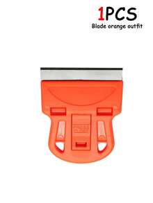 2/1pc Professional Steel Plate Printing Acrylic Nail Scraper, Multifunctional Film Removal And Adhesive Removal Metal Shovel, Used For Nail Art Tool Stamping Cleaning - Multicolor - View 7