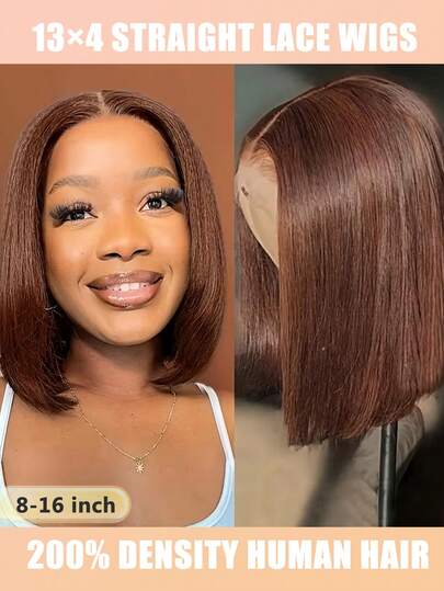 8-16inch Ladies' Straight Short Bob Wig With Black To Burgundy Gradient Suitable For All People 13x4 Clear Lace Front Wig For Women 200 Density Pre Plucked With Baby Hair #1/99J Bob Wig Human Hair Straight Frontal Wigs Human Hair Glamorous Style, Ideal For Festivals, Parties & Daily Wear Elegant Short Bob Wig With Bangs For Women -Straight Short Bob Wigs,Hair In #1/99J Straight Short Bob Wigs Human Hair For Women Bob Wig Human Hair