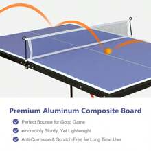 Table Tennis Table - Blue - View 4