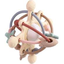 Galaxy Ball Pelota Mordedera Bebe Juguete de Dentición Sonajero Bebe | 100% silicón alimenticio (Terroso),40985987 - Multicolor - Ver 2