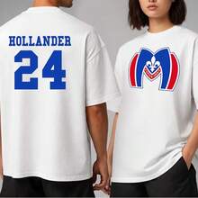 Women's And Men's Heated Rivalry Hollander 24 Shirt, Hudson Williams Connor Storrie Shirt, Montreal Hollander Hockey Shirt, Ilya Rozanov Shane Hollander Tee  Back-To-School Season, Valentine's Day, Father's Day Gifts - 白色 - 查看 1