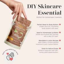 Era Of Nature Organic Shea, Mango &Amp; Cocoa Body Butter \U2013 Raw, Unrefined, 100% Natural \U2013 Perfect Base For DIY Skincare, Body Butters, Lotions, Soaps &Amp; Lip Balms \U2013 Essential For Homemade Creations \U2013 32oz - ColorE - 查看 2