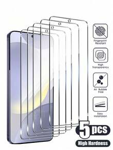 5片装钢化玻璃膜，防水，易于安装，高清无气泡，防刮防爆，兼容三星S26 Ultra/S26/S26 Plus/S24/S24 Plus/S24 Ultra/S25/S25 Plus/S25 Ultra/S23 Ultra/S23/S23 Plus/S23 FE/S24 FE/S22 Ultra/S22/S22 Plus/S21 Ultra/S21/S21 Plus/S21 FE/S20 Ultra/S20 FE/A55/A54/A53/A17/A16/A15系列 - 無色 - 查看 41