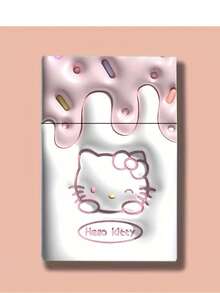1pc Sanrio Hello Kitty Cute Cartoon Cigarette Case, Holds Up To 20 Regular Cigarettes, Soft & Hard Pack Compatible, Crush-Proof, Plastic Material, Lighter Not Included - Multicolor - View 5