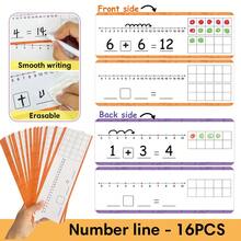 Double Sided Erasable Digital Number Line Cards, Addition And Subtraction Math Game Card, Math Learning Card, Math Learning Aid Tool For Home And School Classrooms, Mathematics Classroom Resource Education Tools - Multicolor - View 13