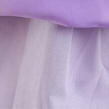 少女拖尾礼服、公主裙、婚礼花童礼服、生日派对选美表演钢琴晚礼服 - 紫色 - 查看 9