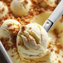 2pcs Stainless Steel Ice Cream Scoop, Perfect For Frozen Yogurt, Multi-Functional Ice Cream Scoop, Stainless Steel Double Use Scoop, Non-Stick Ice Cream Scoop With Comfortable Anti-Frost Handle, Heavy Duty Metal Ice Cream Scoop With Trigger, Sturdy Stuffing Scoop, Home Ice Cream Tools Scoop, Easy To Clean, Suitable For Ice Cream, Cookie Dough, Sorbet, Almond, Ideal For Kitchen, Dessert Shop And Western Restaurant. Back To School - Bạc - Xem 4