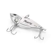 1pc Personalized Engraved Fishing Lure, Custom Lure, Fisherman Gift For Dad Uncle Husband ,Fishing Gift, Fishing Gifts, Father's Day Gift, - Gold - View 5