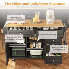 2 Dining Chairs, Polyurethane Seat, Rattan Backrest, Living Room Chair, Bedroom Chair - Black - View 7