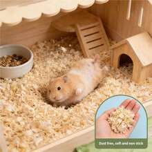 Cama para hámsters y conejos - Inodora, sin polvo, también apta para osos de peluche y chinchillas, suministros para mascotas, suministros para mascotas pequeñas, jaulas y nidos para animales pequeños, cama para animales pequeños - Multicolor - Ver 3