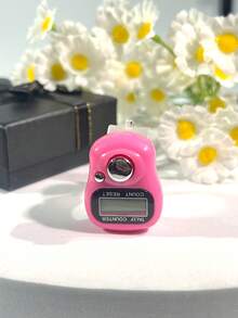 New Mini Electronic Counter Ring, Tasbih Style, Multiple Colors Available, Compact & Portable, Smooth Operation For Middle Eastern Ramadan Prayer Counting, Suitable For Ramadan Prayers, Exercise Counting, Knitting, Business Activities, Golf, Holiday Gifts, Etc. - White-regular - View 19