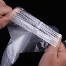 50 Bagged Garbage Bags, Plastic Grocery Bags (White, 40cm X 64cm), Plastic Bags, Medium-Sized Garbage Bags, Garbage Bags, Office Bags, Sturdy And Durable Garbage Bags, Reusable Bags - A (40x64cm = 50pcs) - View 5