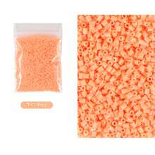 1100 hạt nhựa nhỏ 2.6mm hình ghép pixel, hạt sắt nung chảy, hạt nhựa tự làm thủ công chất lượng cao, quà tặng độc đáo. - Đậu - Xem 13