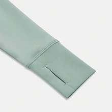 Adidas Women's WE JKT 3S Jacket Knitted Hooded Cardigan KD9236 - Green - View 5