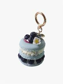 1件新款水果甜点吊坠，正品小众简约女友包包吊坠钥匙扣挂件礼物 - 彩色 - 查看 11