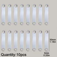 30/50pcs Stainless Steel Connector Rods, DIY Jewelry Making, Handmade Beading Craft Supplies - DIY - View 10